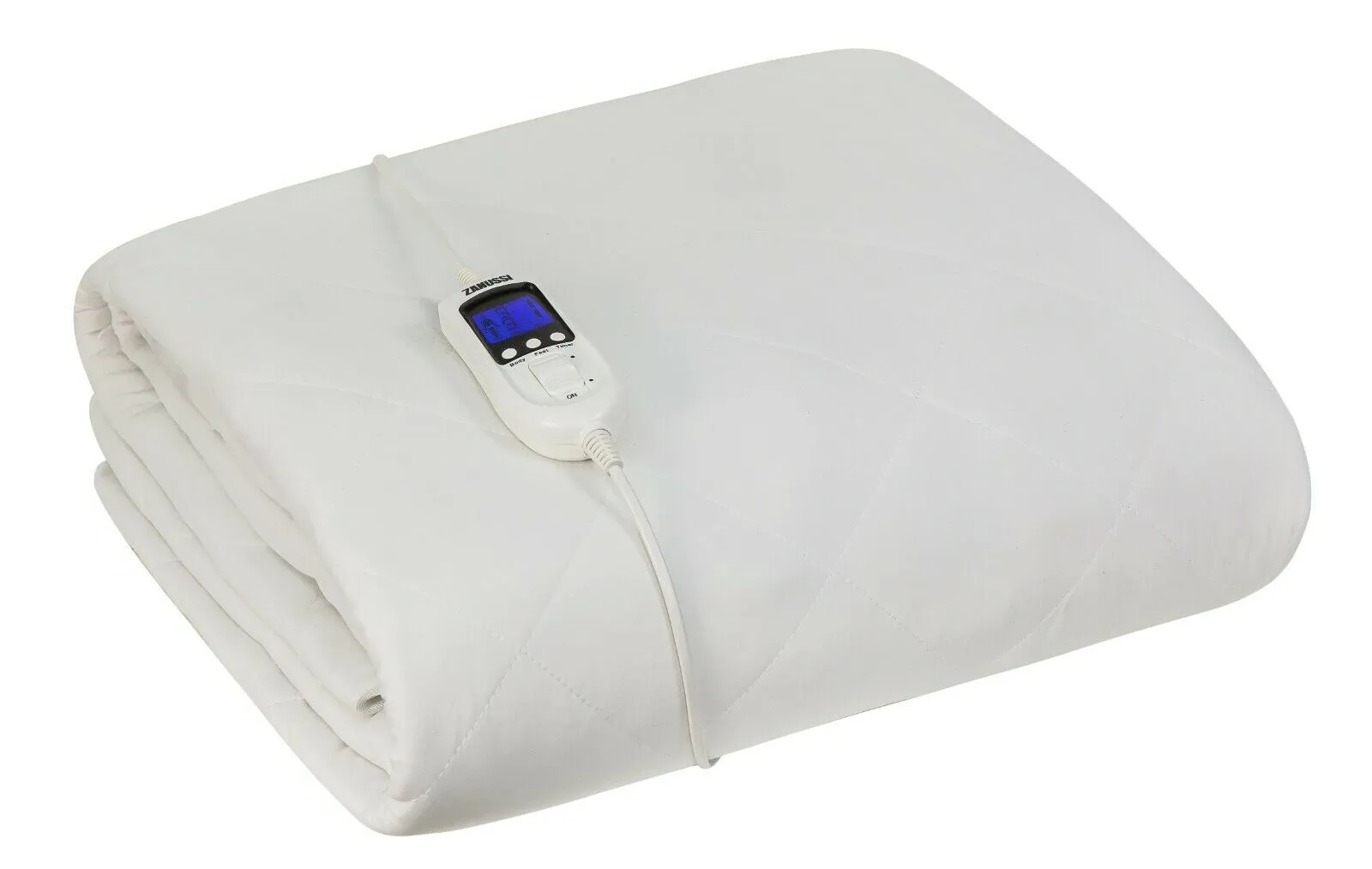 Zanussi Single Electric Heated Blanket with 9 Heat Settings and Timer - EX DEMO MODEL
